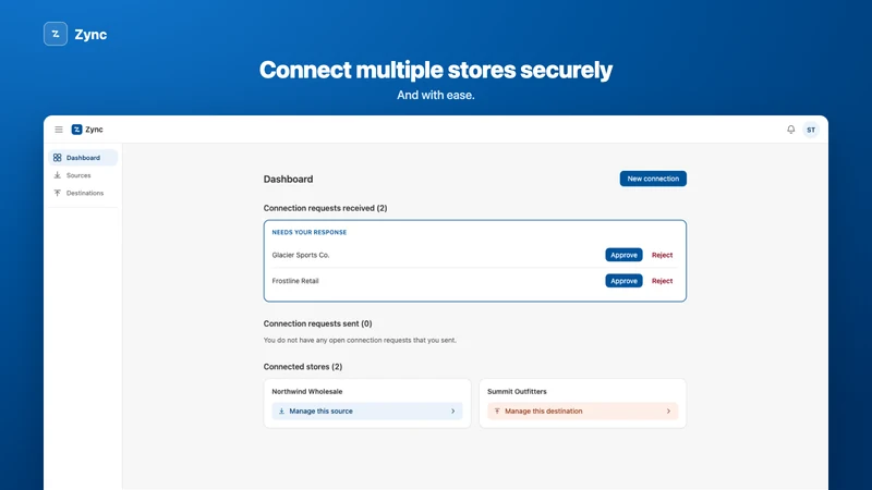 Zync ‑ Multi Store Sync