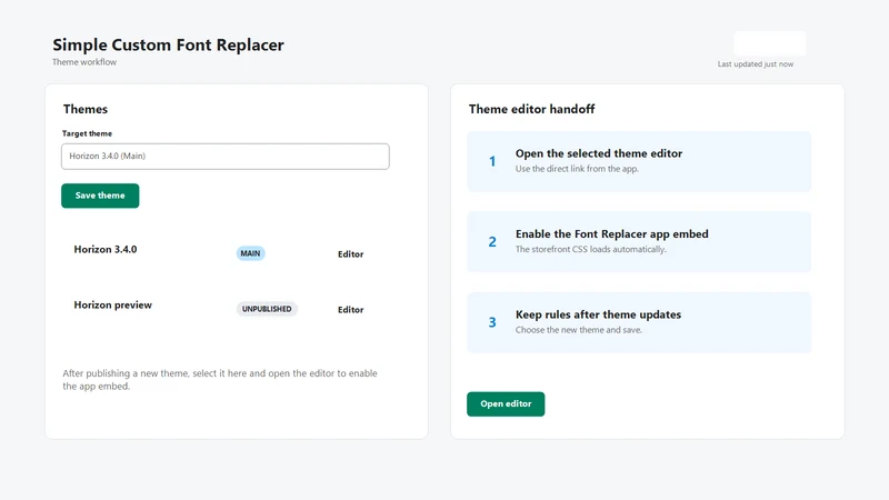 Simple Custom Font Replacer