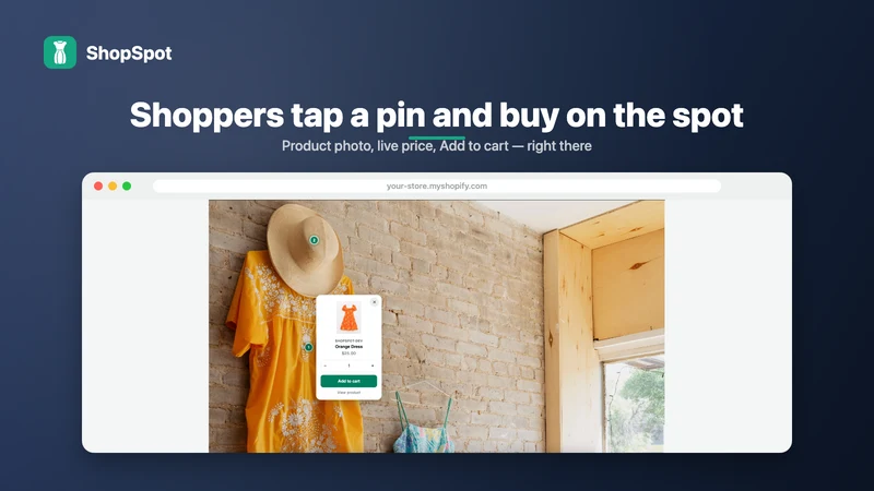 ShopSpot: Shoppable Images