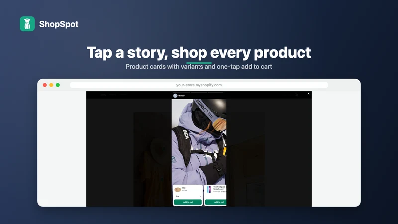 ShopSpot: Shoppable Images