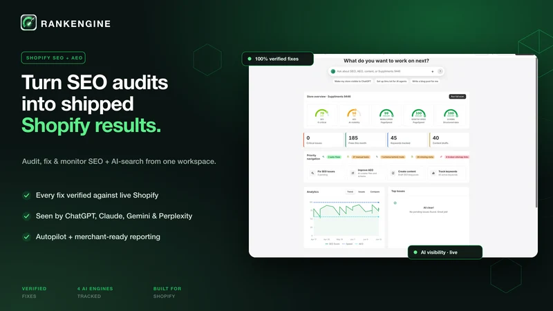 RankEngine AI SEO + AEO