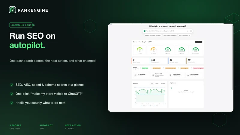 RankEngine AI SEO + AEO