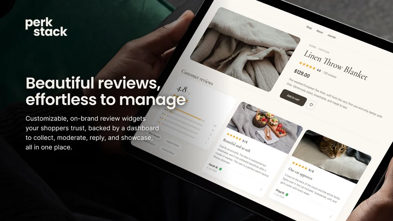 Perkstack: Loyalty & Reviews