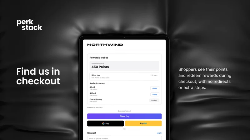 Perkstack: Loyalty & Reviews