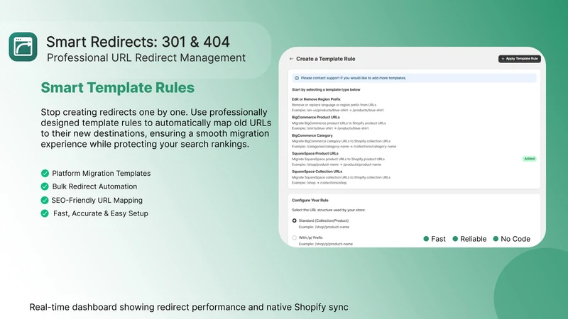 Smart Redirects 301 & 404