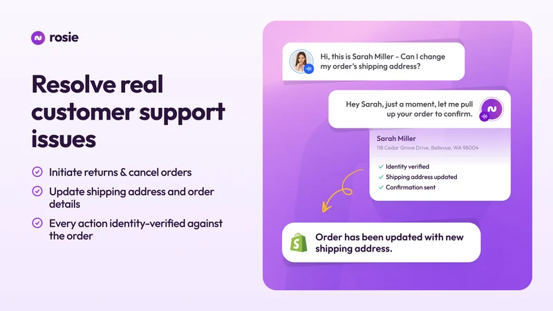 Rosie: AI Phone Support Agent