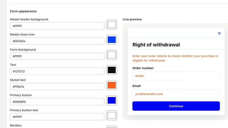 EU Withdrawal Button by Maxify