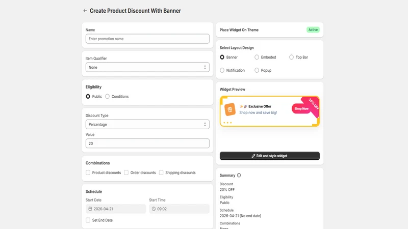 Nexus Promotions and Discounts