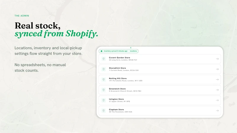 Nearby