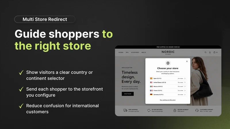 Multi Store Redirect