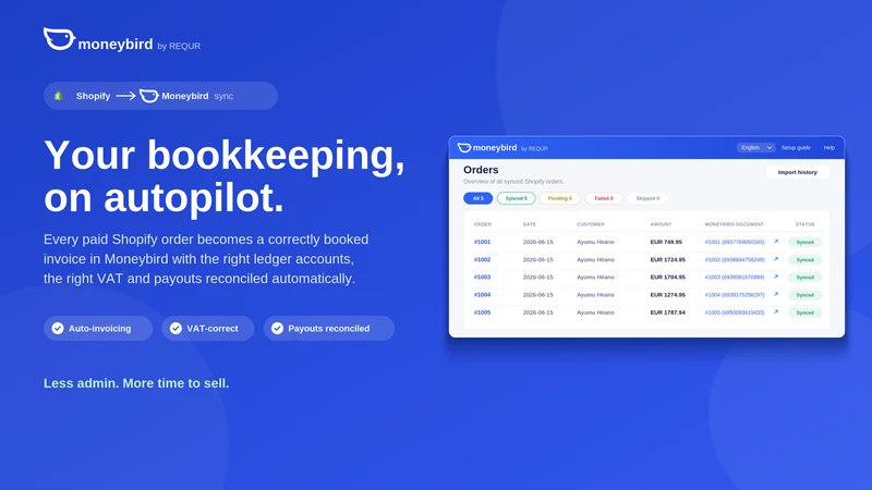 Moneybird Accounting