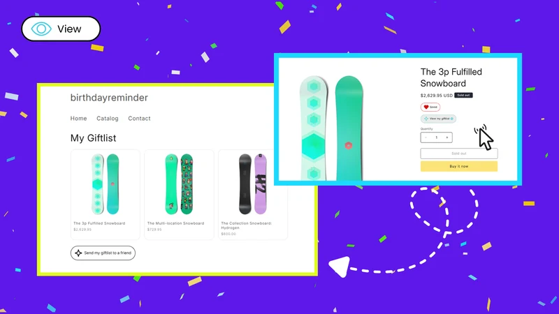 Giftlist ‑ Birthday Reminders