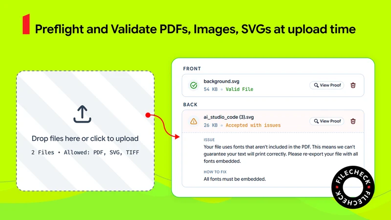 Filecheck: Upload Preflight