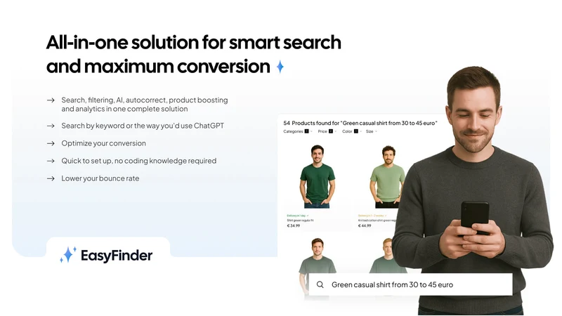 EasyFinder AI Search & Filter