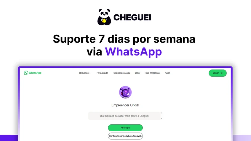 Cheguei