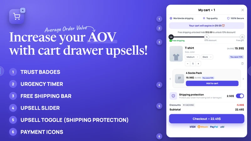 Cart Pro: AI Upsell & Bundle