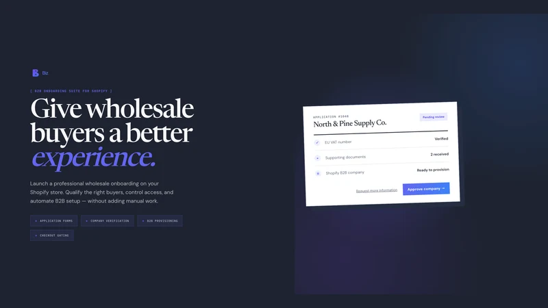 Bizmate: B2B Suite