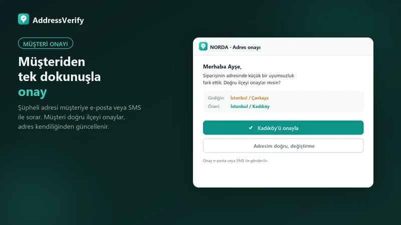 Kargo Adres Doğrulama Türkiye