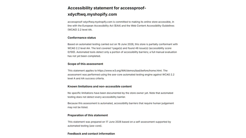 AccessProof