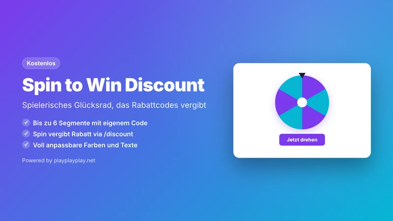 Spin to Win Discount