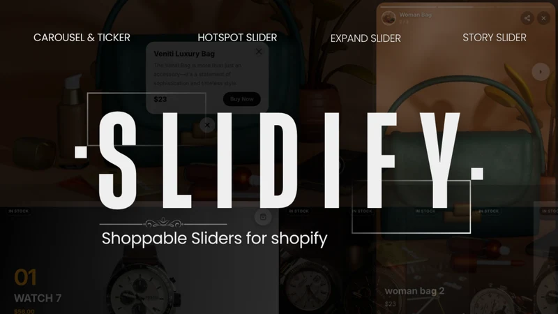 Slidify ‑ Shoppable Sliders