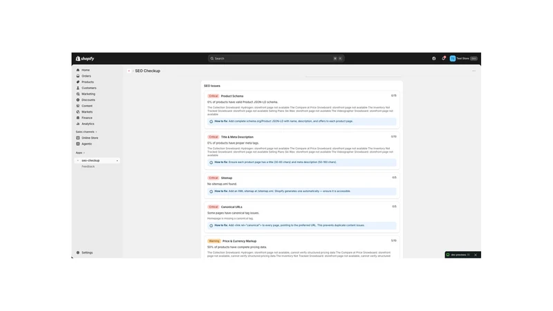 SEO Checkup ‑ AI SEO Audit