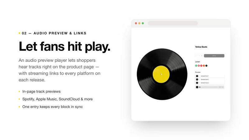 Roadie: artist & music set‑up