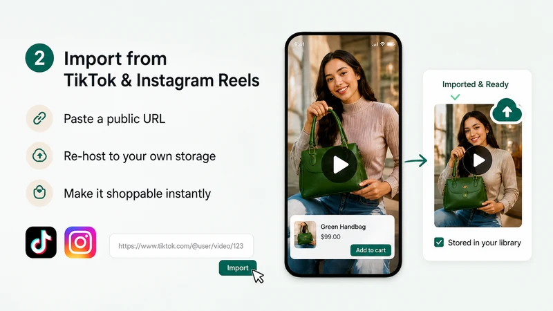 ReeliQ: AI Shoppable Video UGC