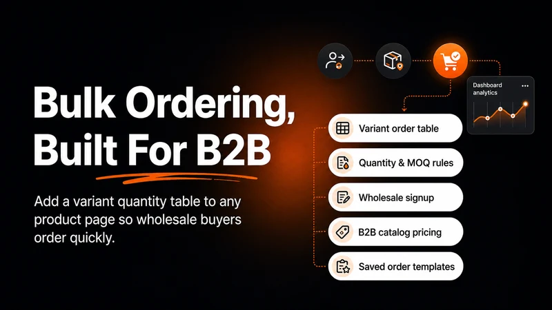 OrderPad ‑ Quick Order Form