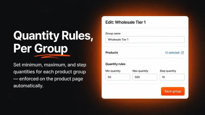 OrderPad ‑ Quick Order Form
