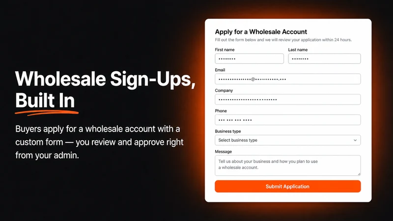 OrderPad ‑ Quick Order Form