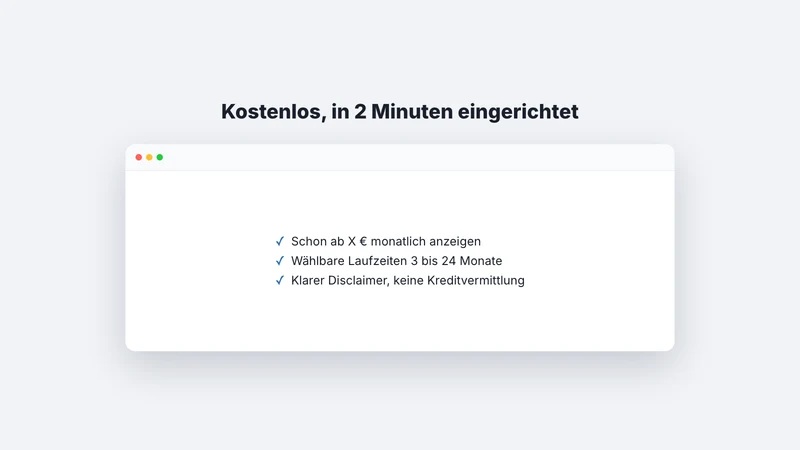 Monthly Payment Calculator