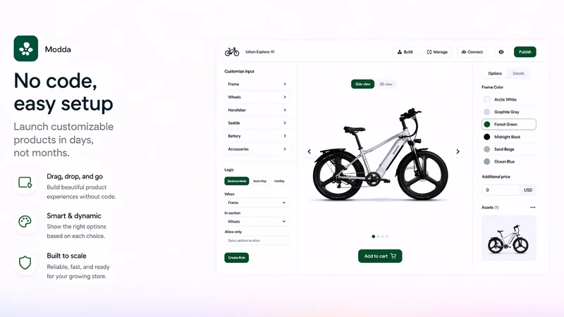Modda Product Customizer
