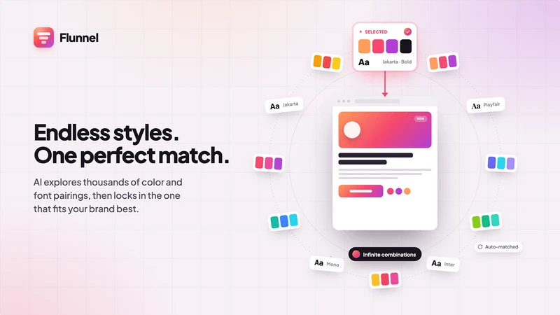 Flunnel AI Landing Page