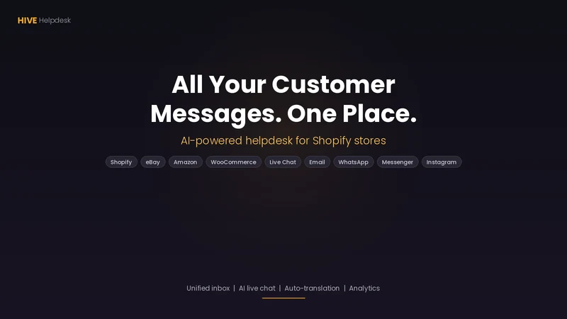 Hive Help Desk