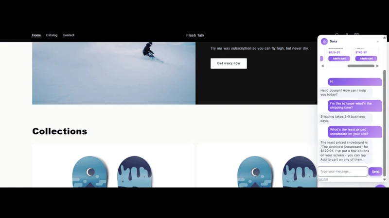 Flash Talk AI Assistant