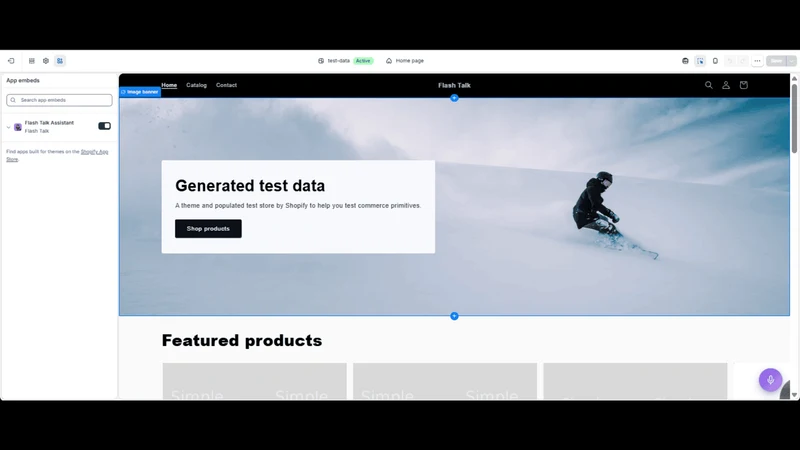 Flash Talk AI Assistant