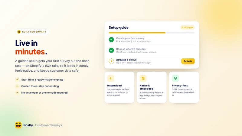 Postly: Customer Surveys