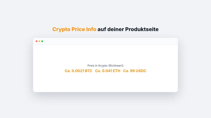 Crypto Price Info