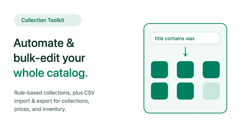 Collection Toolkit