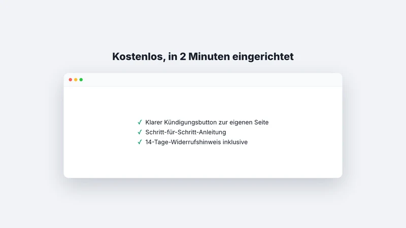 Cancellation Button Info