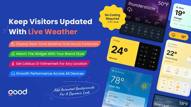 GA: Weather Widget & Forecast