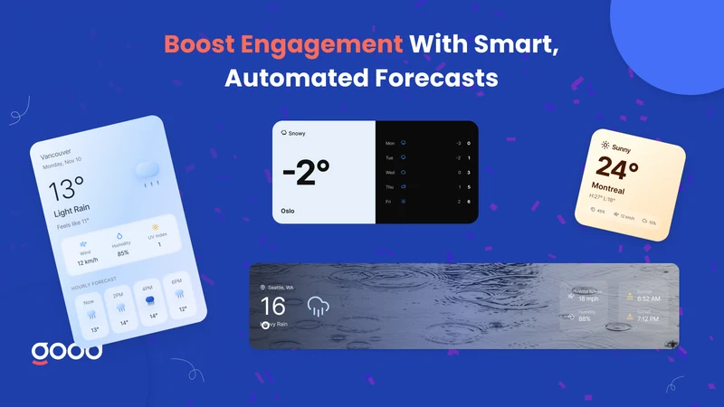 GA: Weather Widget & Forecast