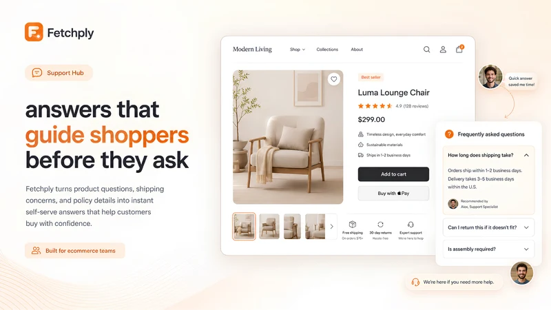 Fetchply AI Chatbot Live Chat