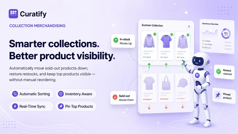 Curatify ‑ Collection Sort