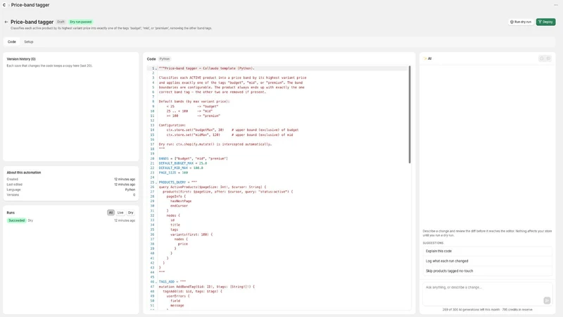 Collaudo: Python Automations