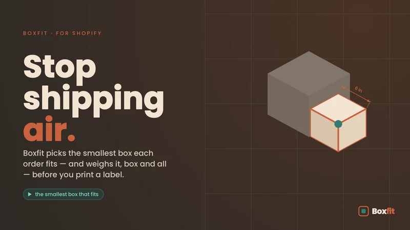 Boxfit: Packing & Box Picker