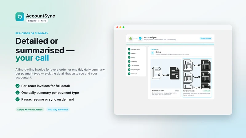 Account Sync: Easy Xero Sync