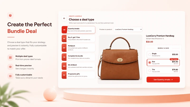 ZS Bundles App & Upsells