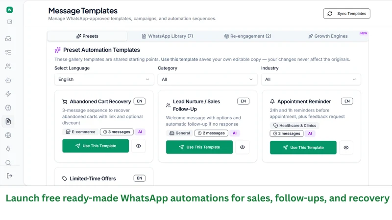 WhachatCRM ‑ WhatsApp Inbox